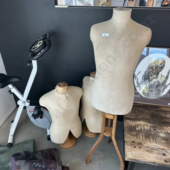 Antique mannaquin set made in London