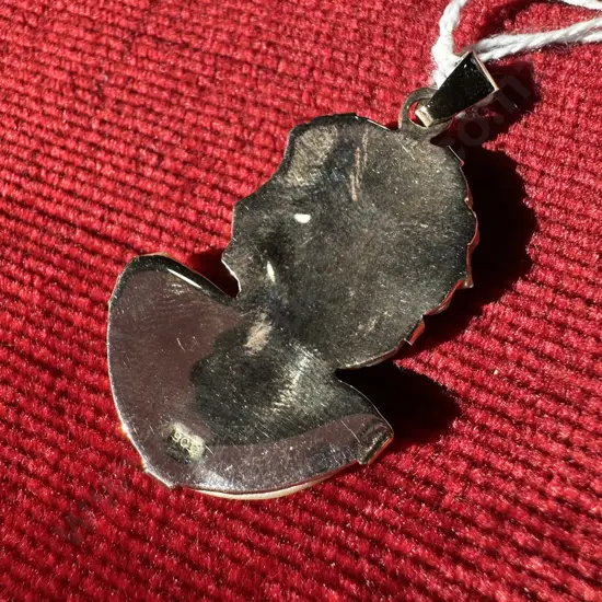 Cameo set on 9ct Gold backing & pendant