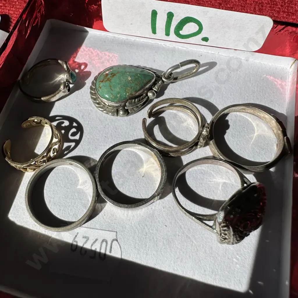 7  rings & pendant Image 1++