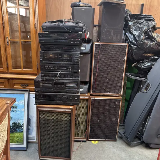 Stereos and speakers