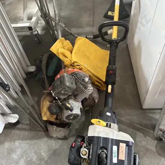 2 strimmers, one sold as working (plus wet weathers)