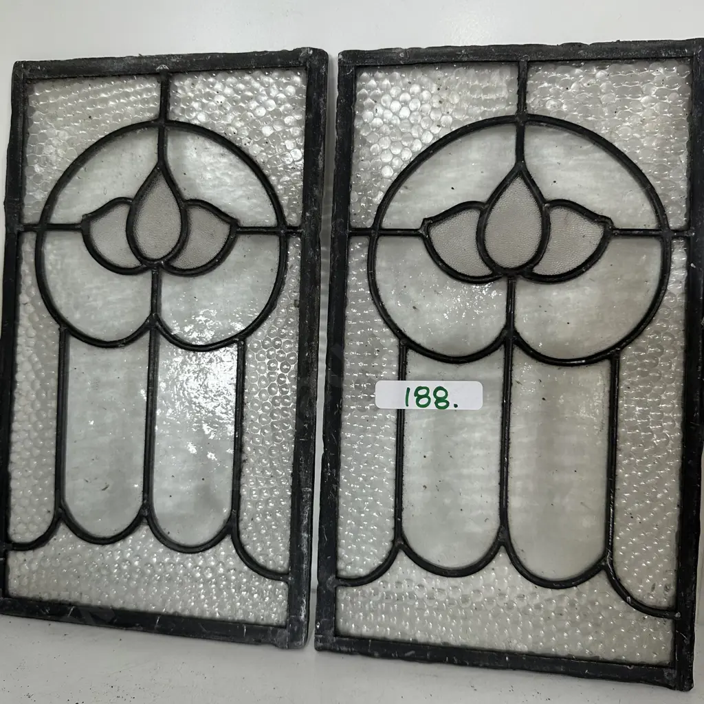 Pair  small Lead lights Image 1++