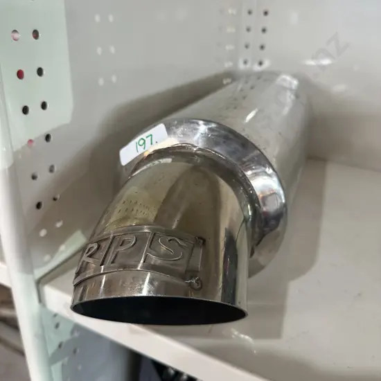 Large stainless RPS Used exhaust