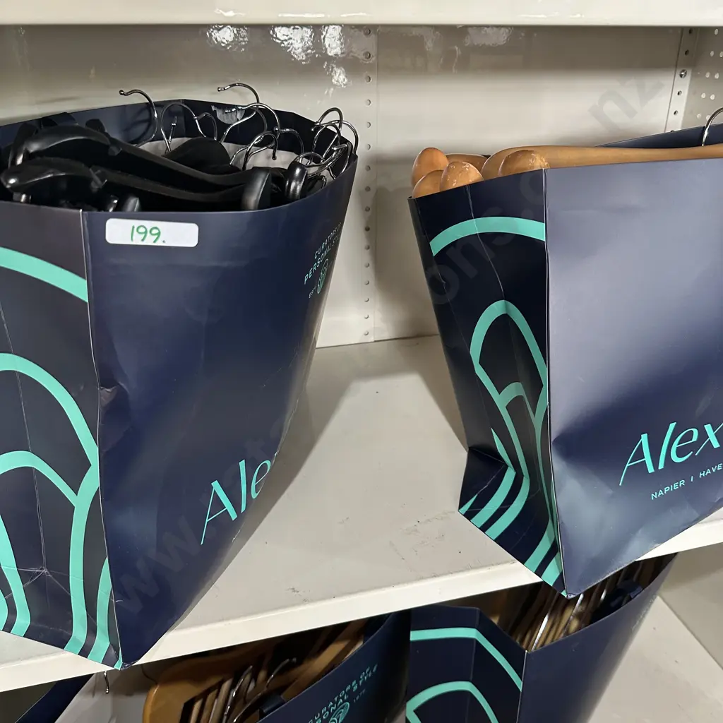 2 bags of coat hangers Image 1++