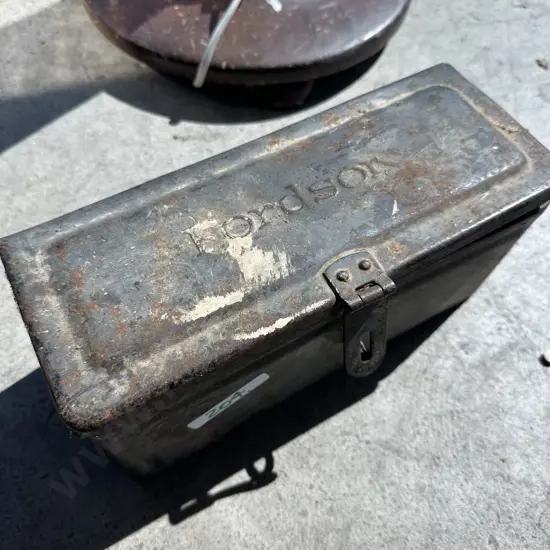 Fordson tool box etc.