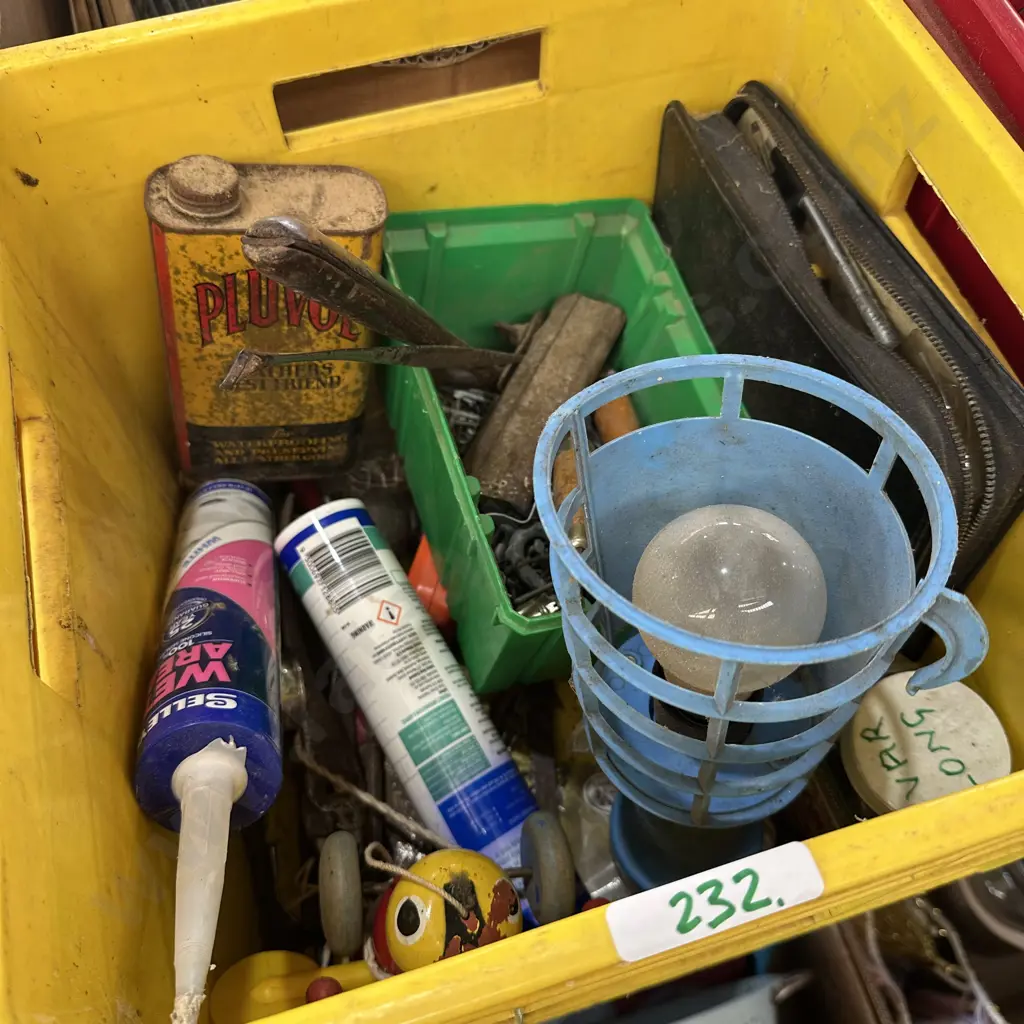 Bin of hardware etc. Image 1++