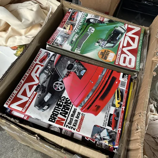 V8 magazines