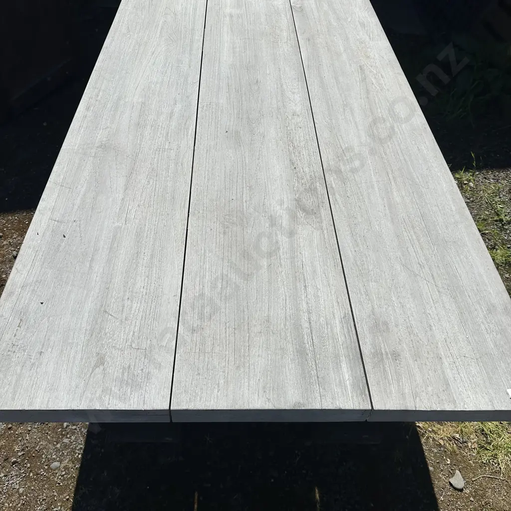 Bespoke solid  BBQ table 2800 x 1000 - Very impressive (more pics) Image 1++