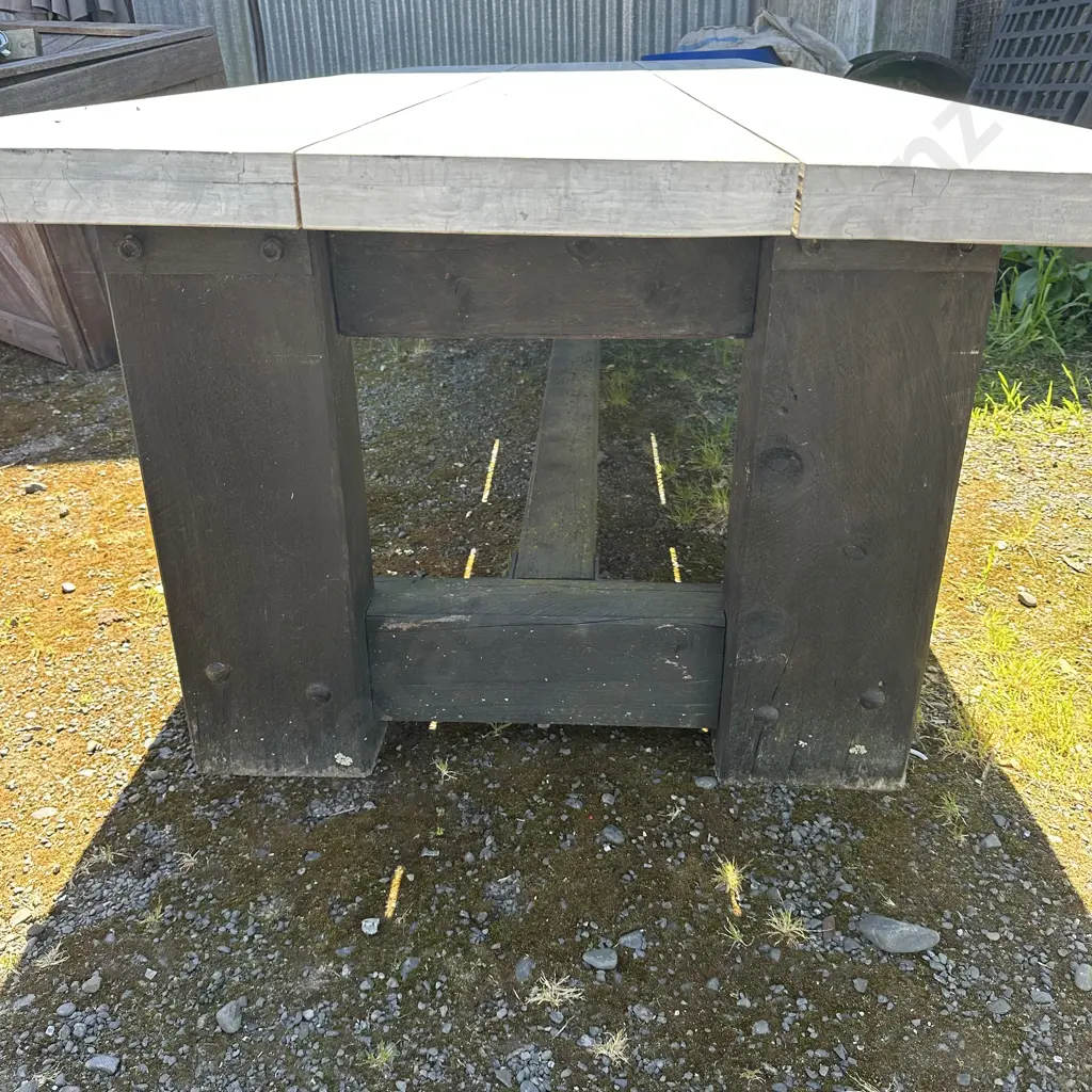 Bespoke solid  BBQ table 2800 x 1000 - Very impressive (more pics) Image 1++