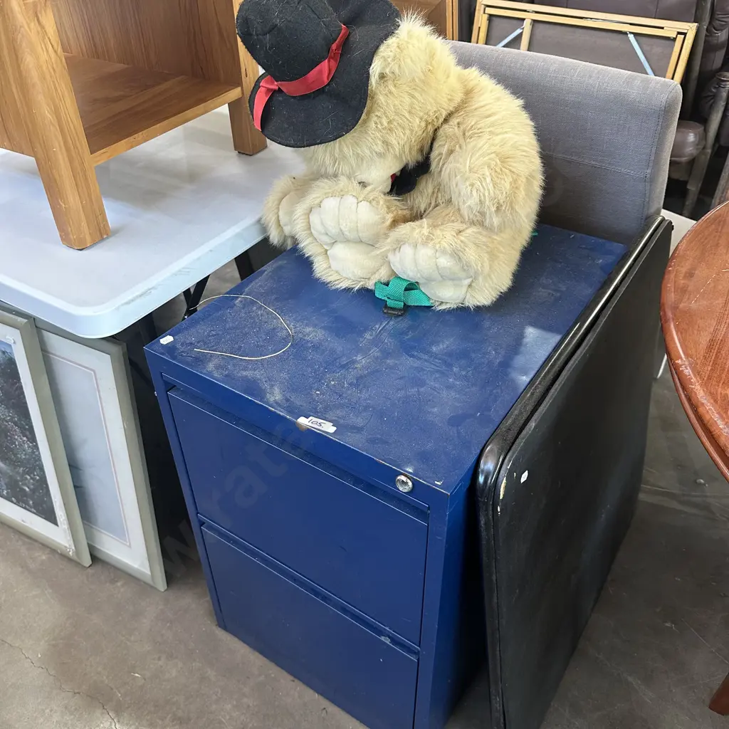 File, card table and bear Image 1++