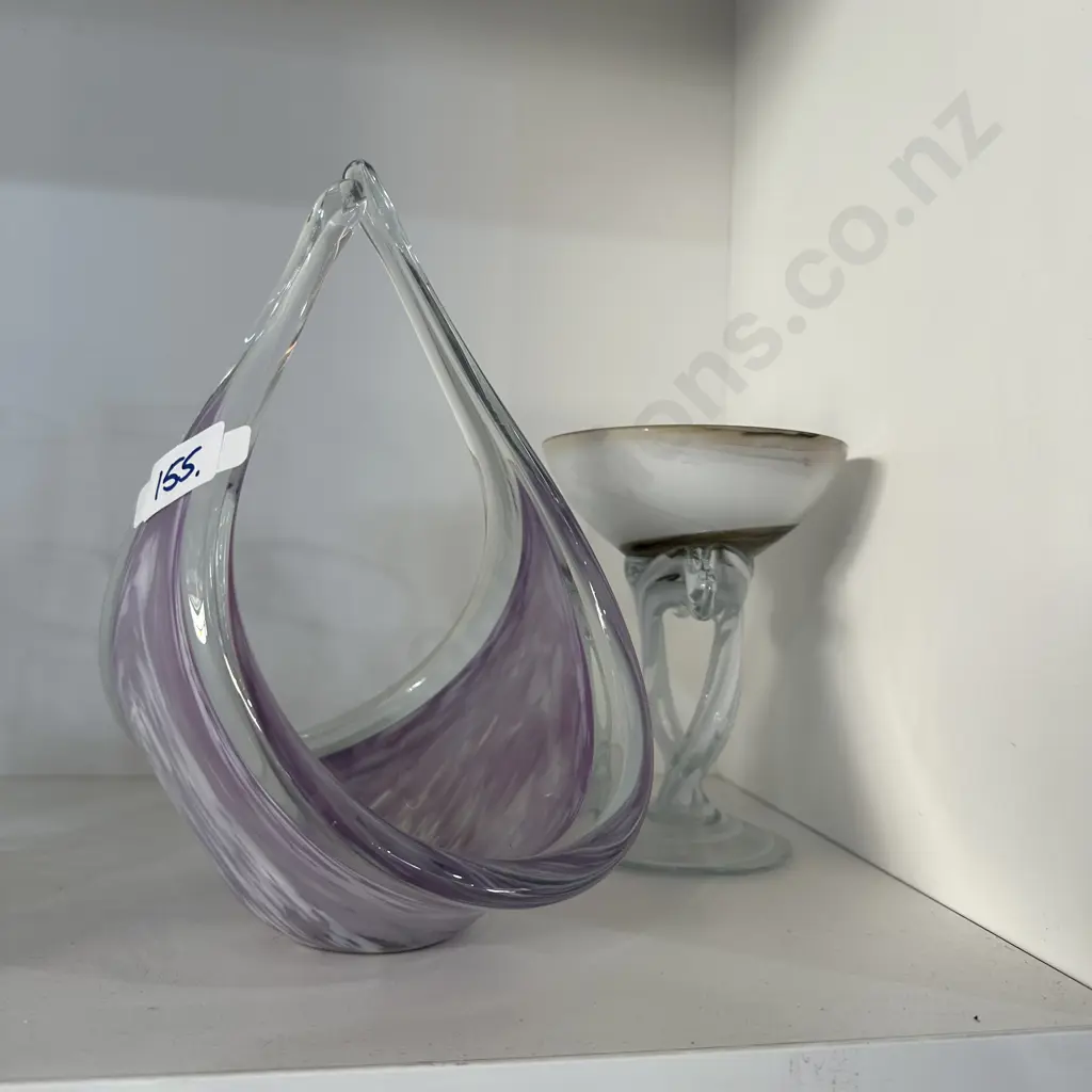 2pc art glass Image 1++
