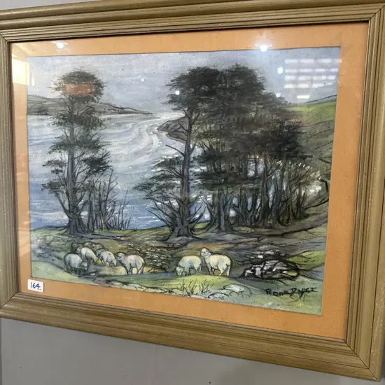 Painting by Rona Dyer