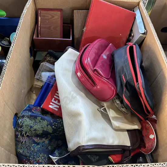 Bags, purses, walkman etc.