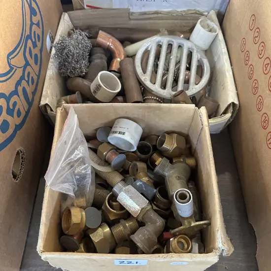 Copper and brass fittings etc.