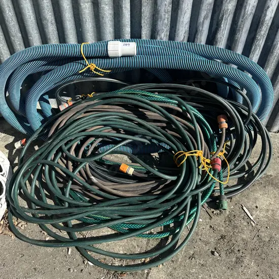Hoses including pool vacuum hose