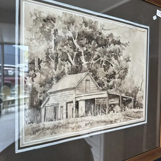 Harril Barden painting "Edenhope" Havelock North