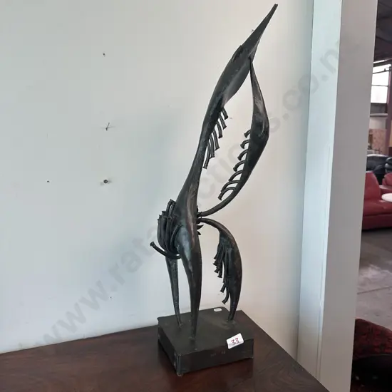 Bronze Sculpture (hollow) 650mm  stamped 639   82