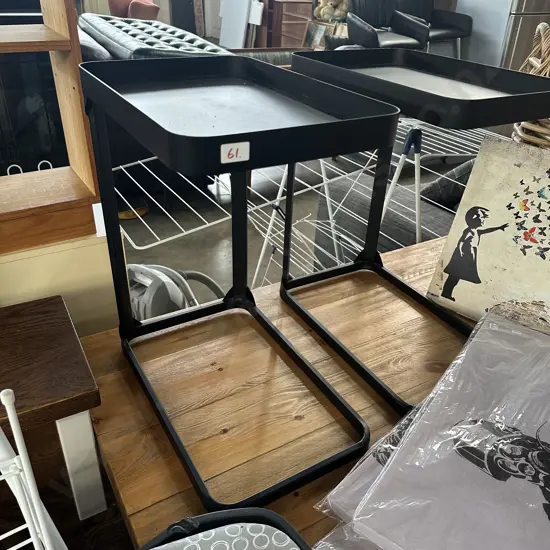 Pr metal side tables