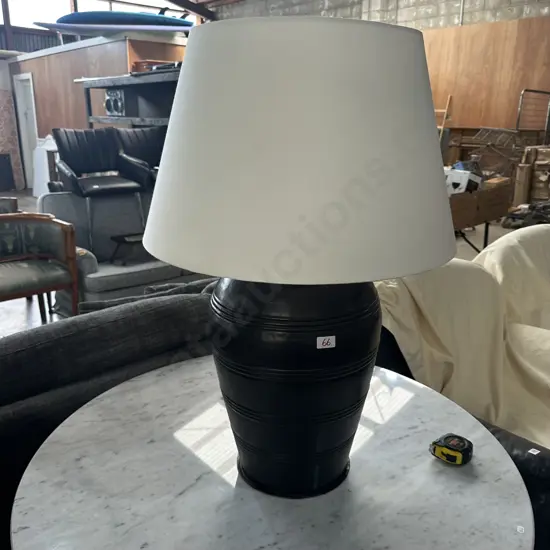 Large metal based lamp 800mm