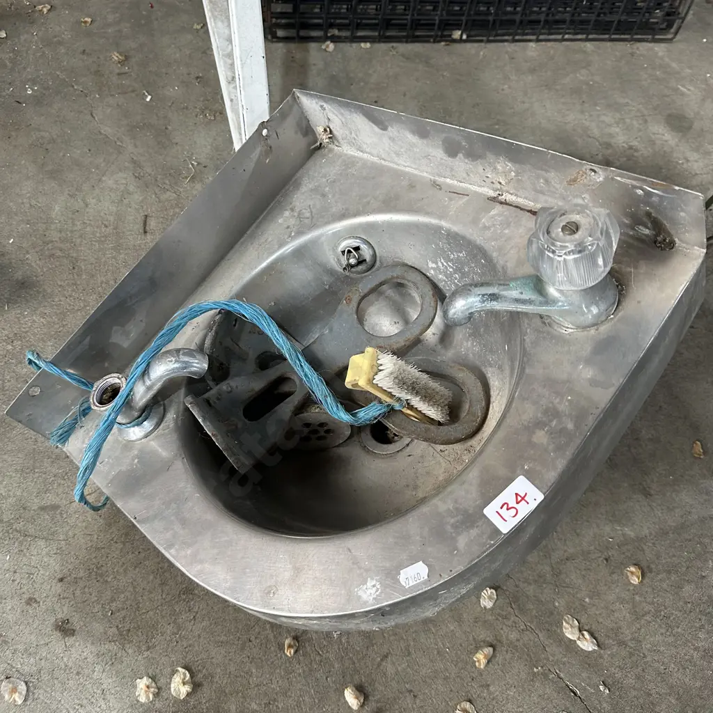 Stainless steel hand basin Image 1++