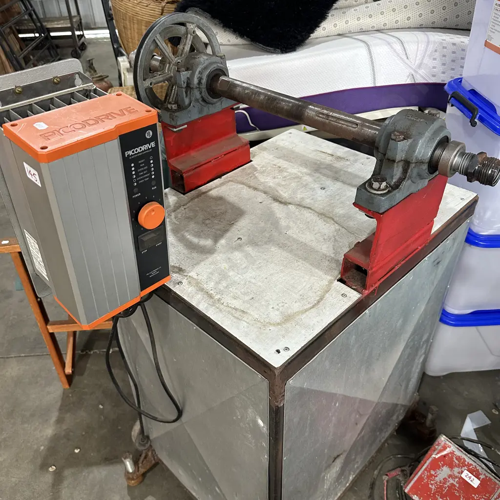 Large motor with variable speed controller Image 1++