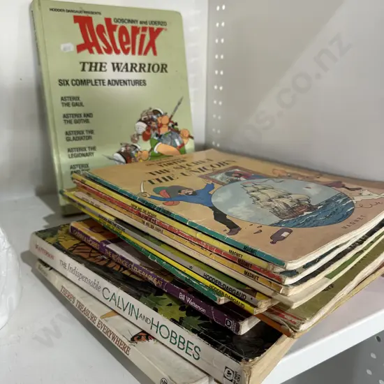 Cartoons including Asterix