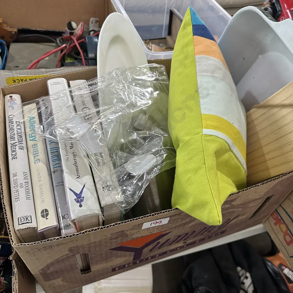 books, large dish etc Image 1++