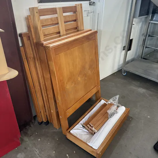 Touchwood combo cot/bed/change table