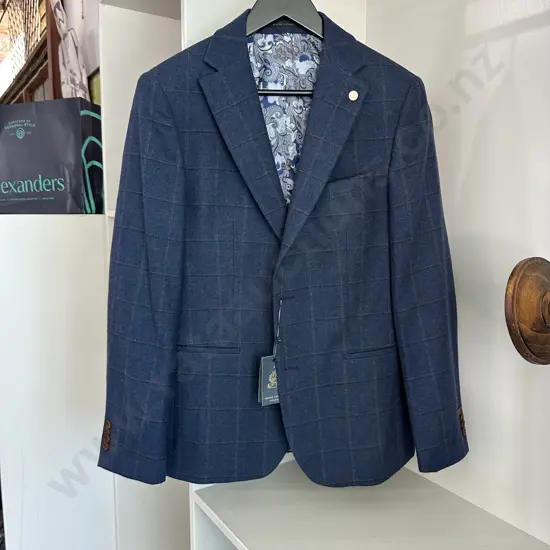 Guide London Itailan wool blend blazer 38/$549