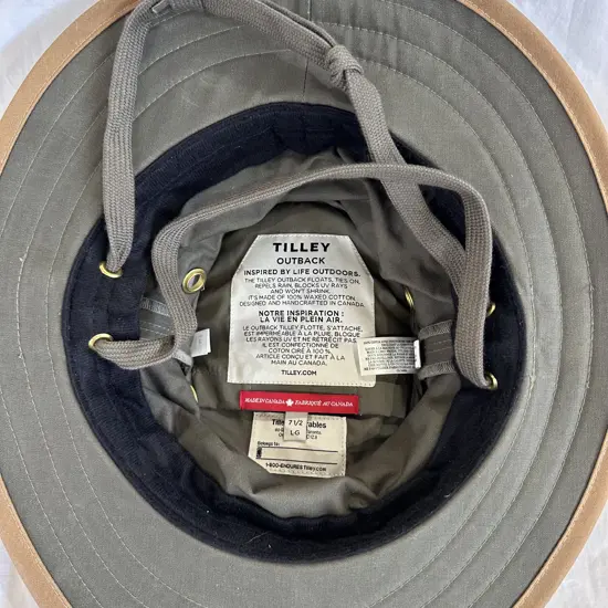 Canada Tilley outback hat LG/$159