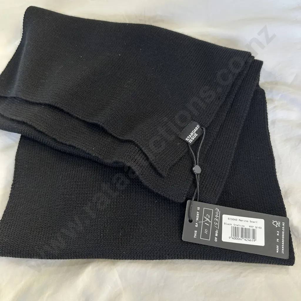 Standard Issue Merino wool scarf $149 Image 1++