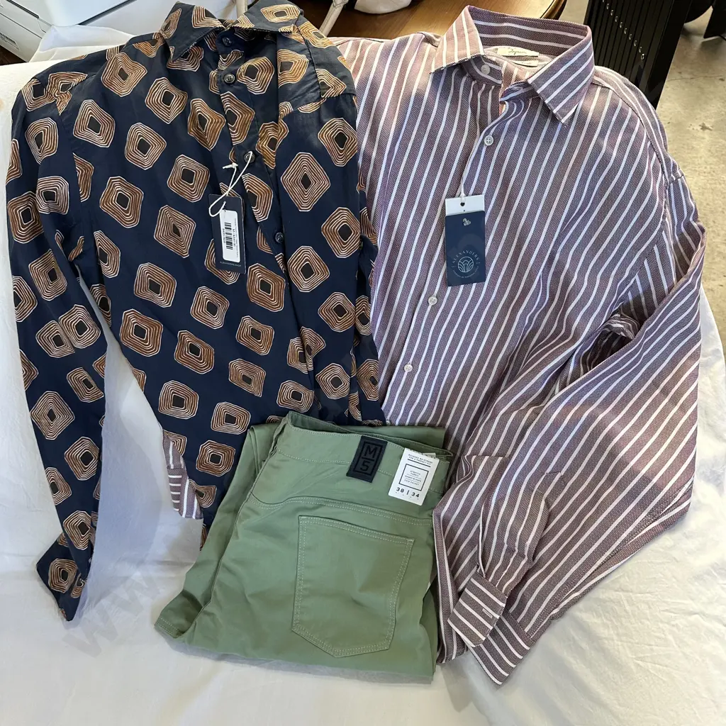 Shirt M/$349, Shirt 43/$399 M5 pant 38/$329 Image 1++
