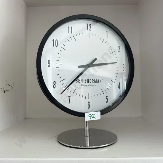 Ben Sherman double sided rotating advertising clock