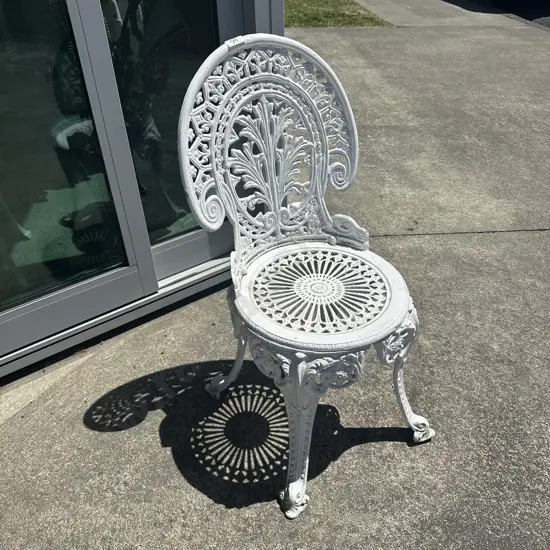 Aluminium garden chair