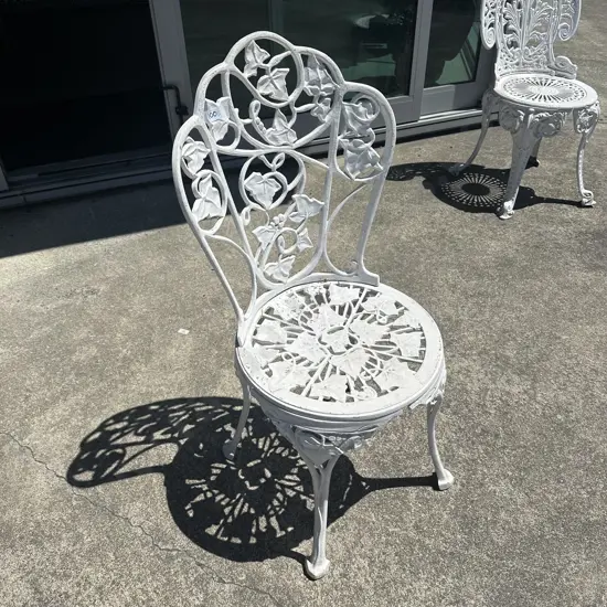 Aluminium garden chair