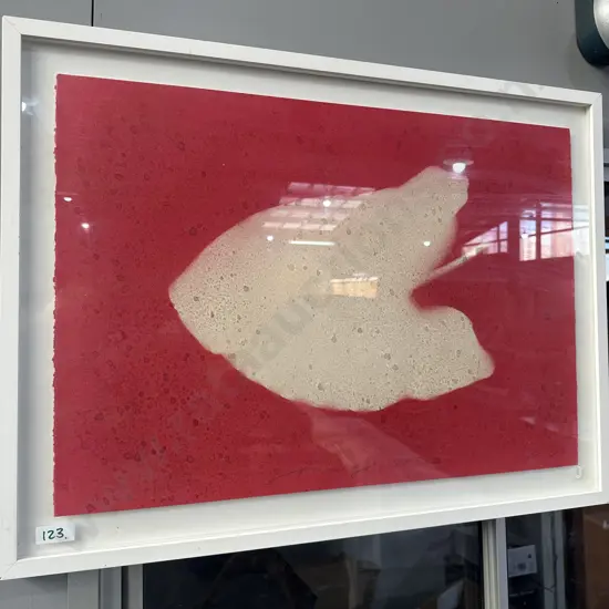 Framed signed Art 820x610mm