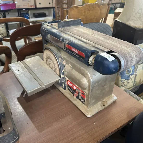 Belt and disk sander