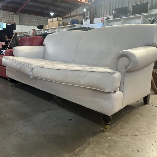 Montreux leather sofa made in ChCh