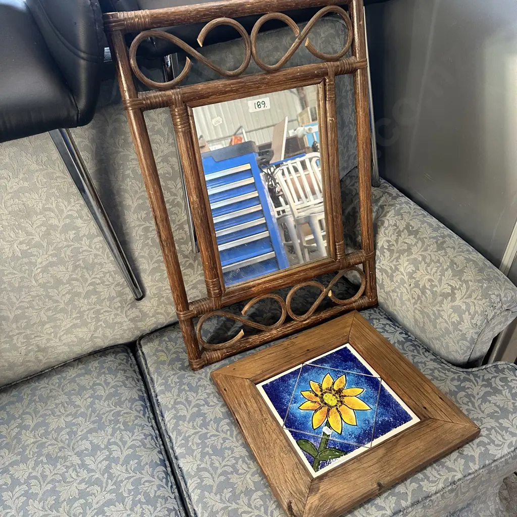 mirror and plaque Image 1++