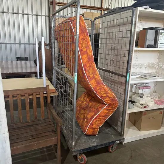 heavy duty caged rolling unit