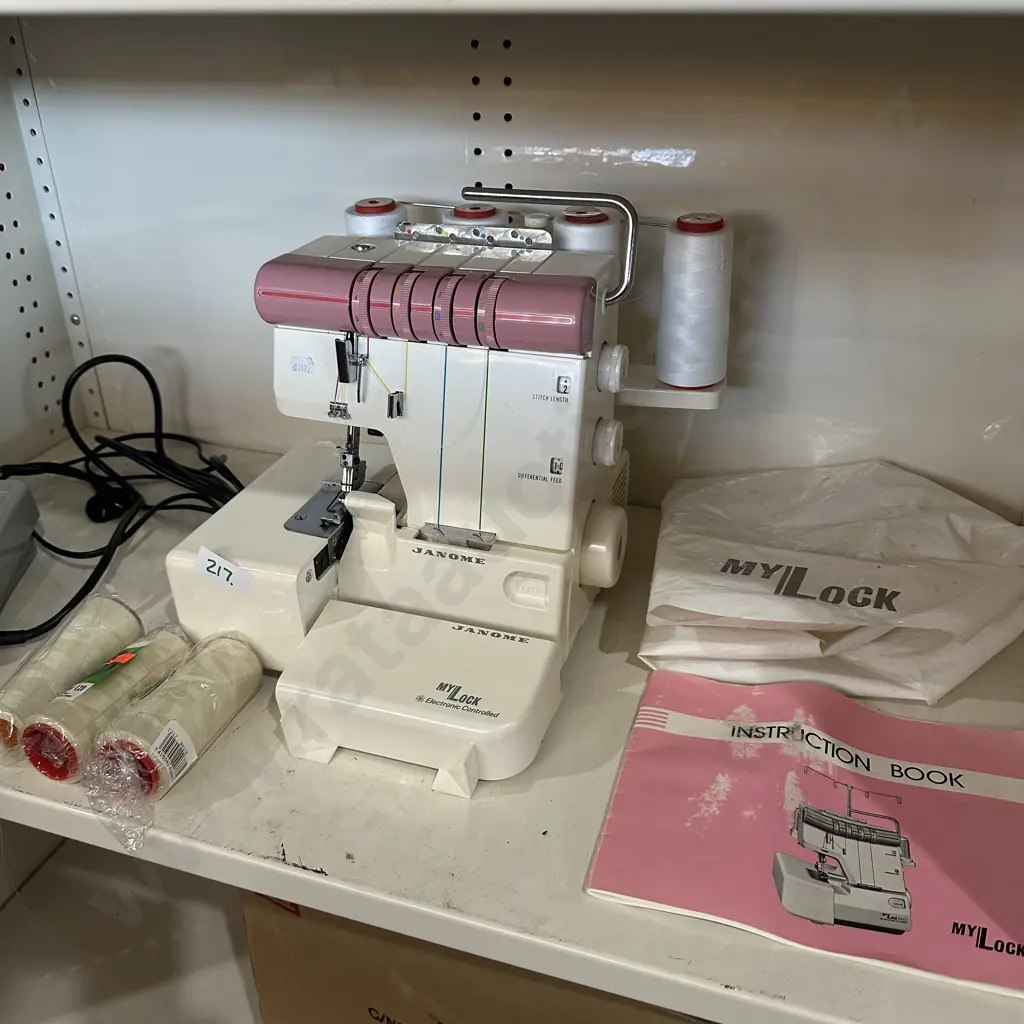 Janome over locker Image 1++