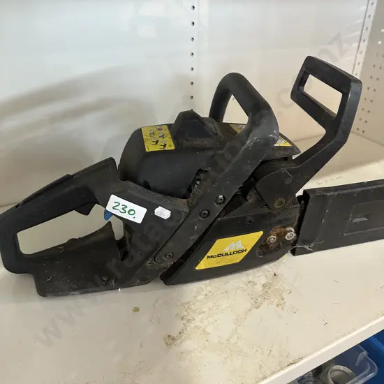 McGulloch chainsaw