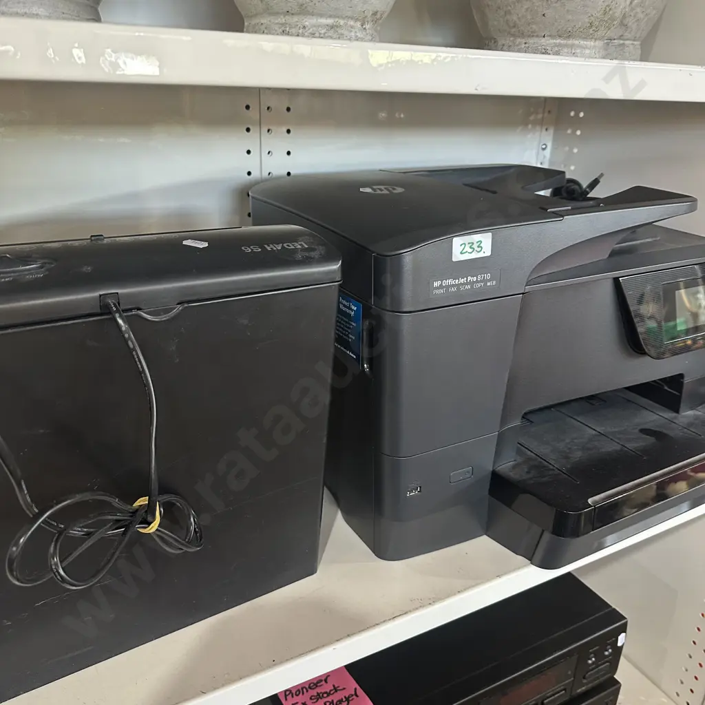 Office printer and shredder Image 1++