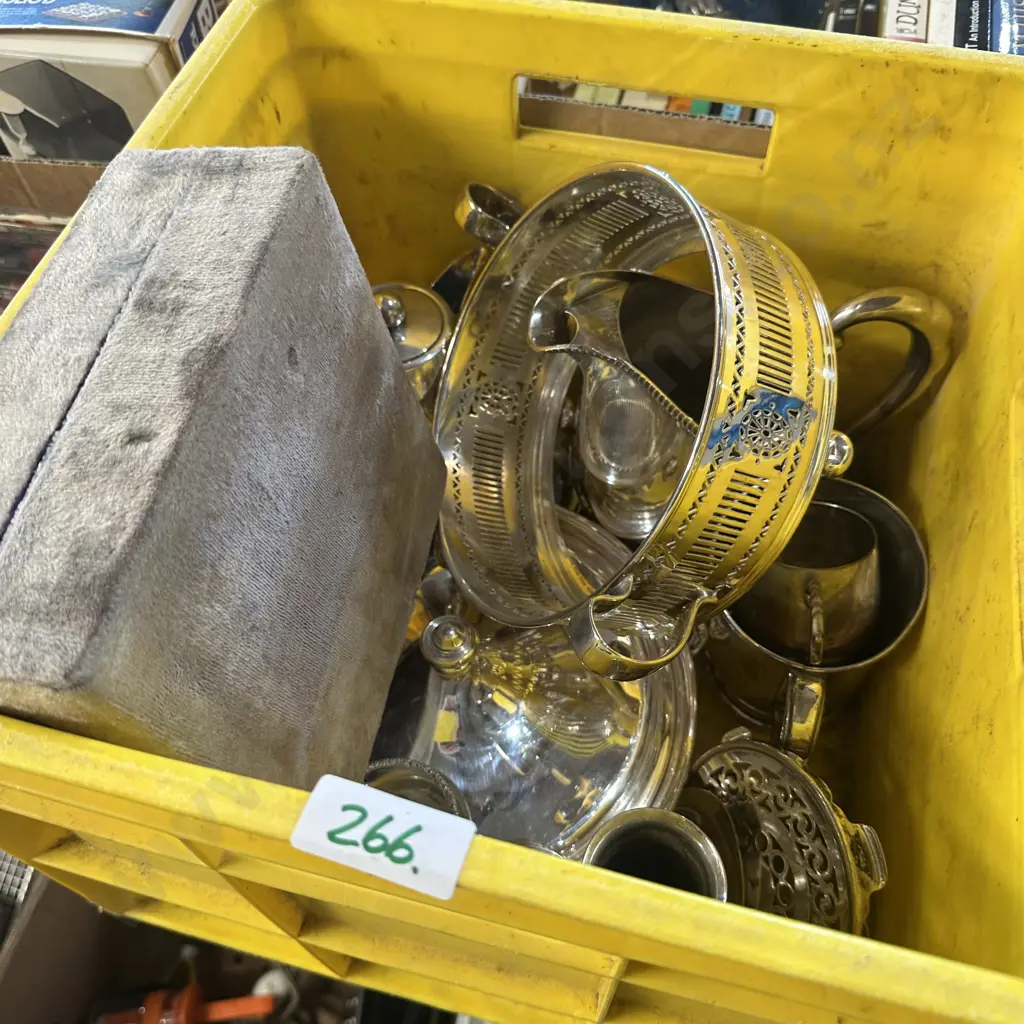 Bin of silverware Image 1++