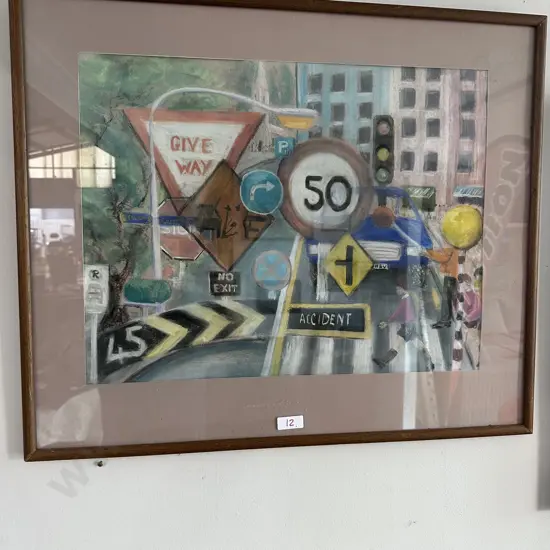 Chaos street - pastel