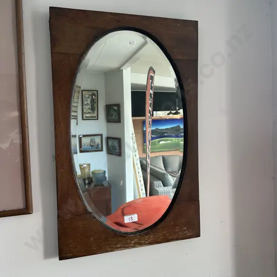Framed mirror