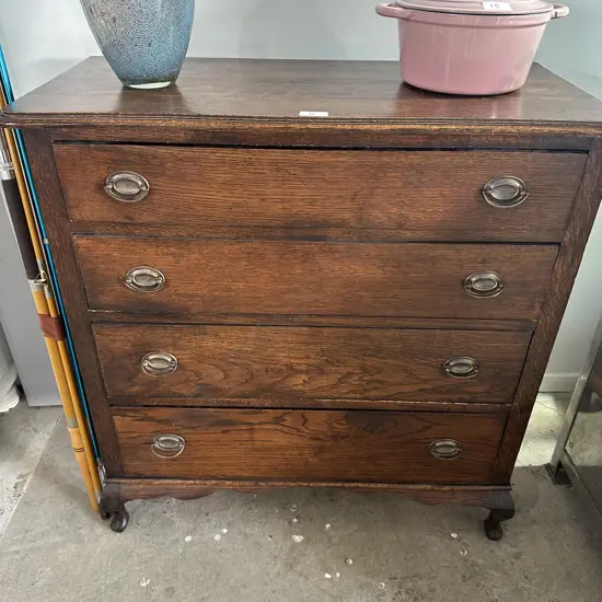 Oak chest 900w