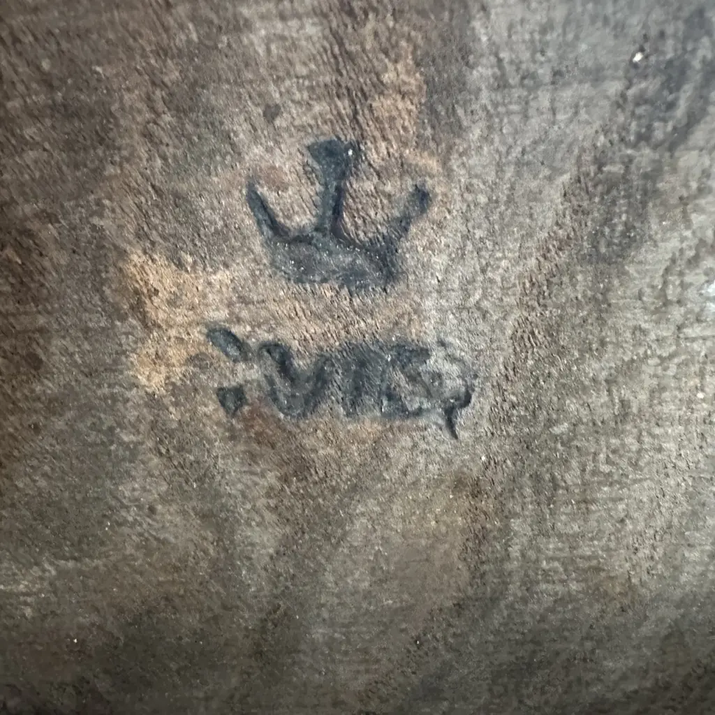 3 x Hoop back Elm chairs made for the British military (stamped) Image 1++