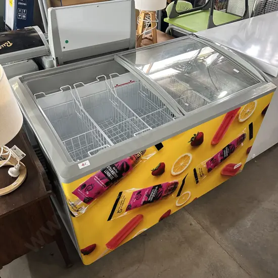 Shop sliding top freezer 1250 x  700