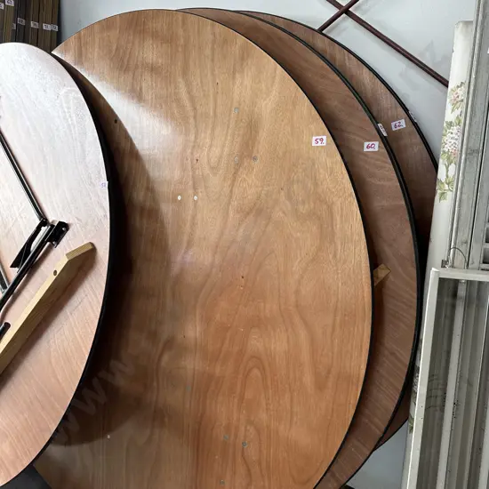 Large round trestle table 1830mm diameter